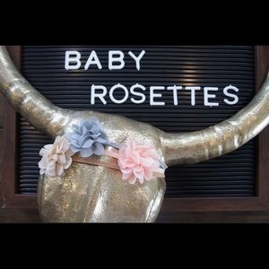 3 brand new, never worn head bows